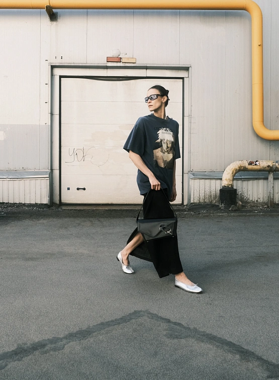 Женская юбка JUUN.J Belted Maxi Slit Black