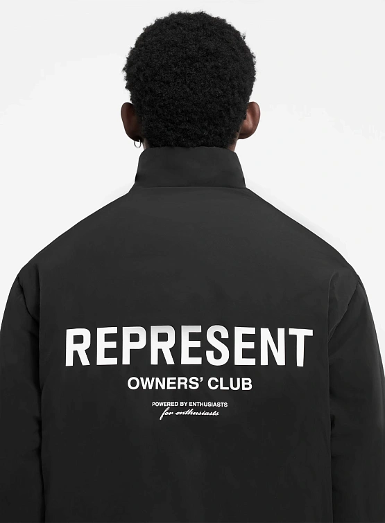 Куртка Represent Clo Wadded Jacket Black