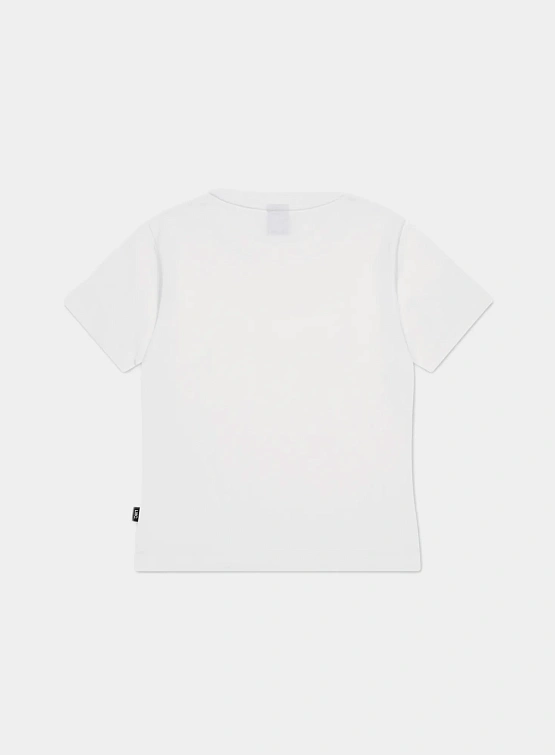 Женская футболка LMC WM Sketch Doodle Cropped White