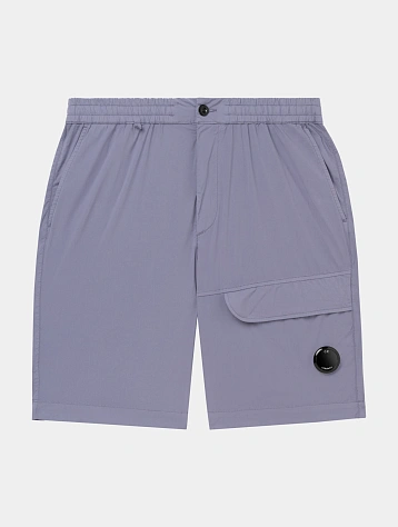 Шорты C.P. Company 50 Fili Stretch Cargo Lens Lavander Violet