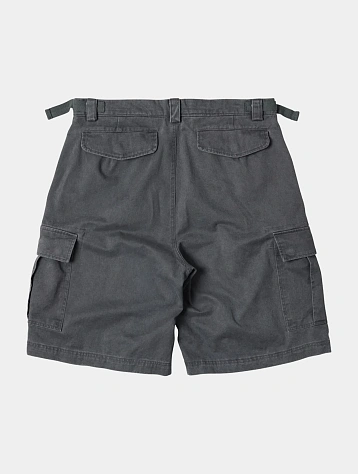 Шорты FrizmWORKS Faded Cotton Cargo Charcoal