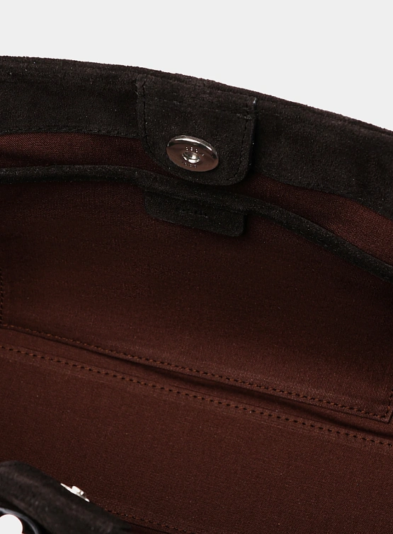 Сумка OSOI Shoulder Brocle Suede Mocha Combi