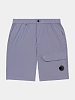 Шорты C.P. Company 50 Fili Stretch Cargo Lens Lavander Violet