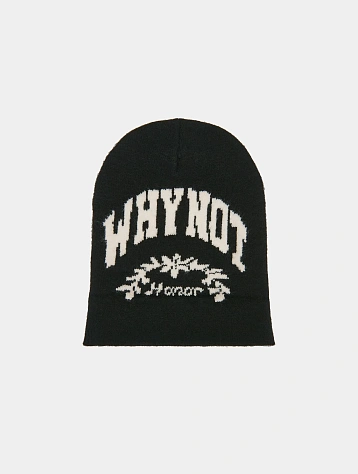 Шапка HONOR THE GIFT Why Not Beanie Black