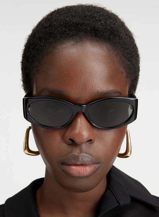 Очки JACQUEMUS Ovalo Black
