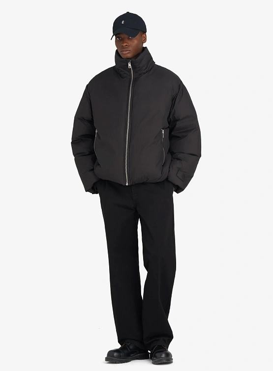 Пуховик Études Boxy Down Jacket Black