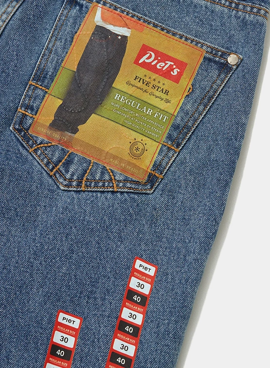 Джинсы PIET Brand New Washed Denim