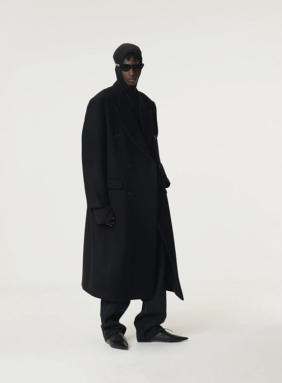 Пальто Recto Classic Tailored Double Breasted Black