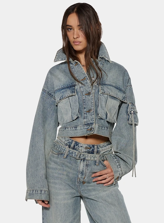 Женская джинсовая куртка Ksubi Campbell Echoes Denim