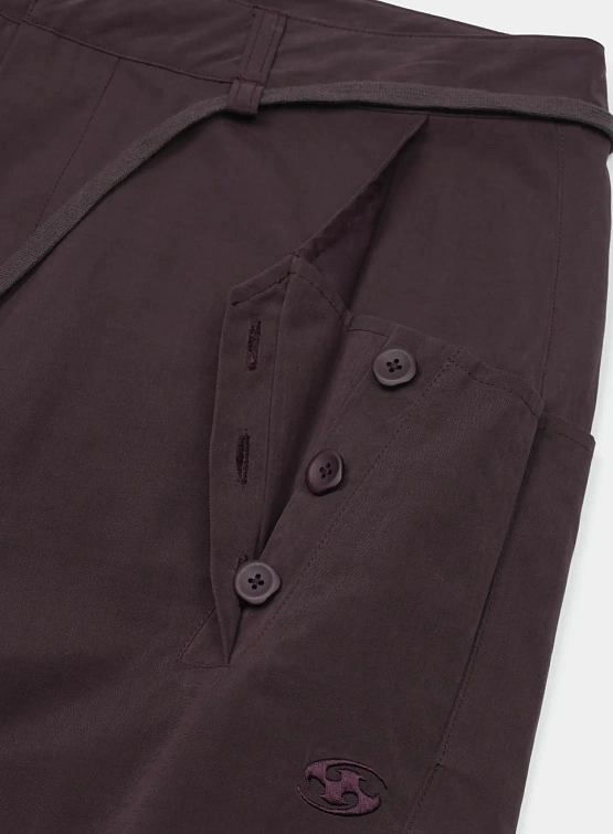 Брюки SAN SAN GEAR Tie Pants Wine