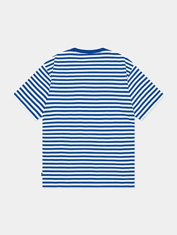 Футболка LMC Emb Bear Stripe Tee Blue