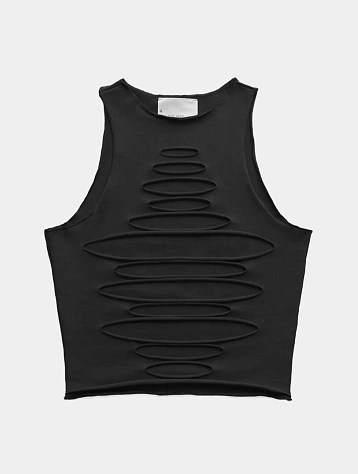 Женский топ XSAI Ripped Top Dusty Black