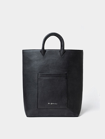 Сумка Han Kjøbenhavn Leather Tote Bag Black