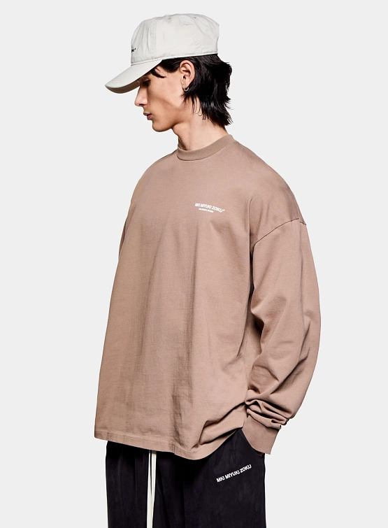 Лонгслив MKI MIYUKI ZOKU Design Studio L/S Mushroom