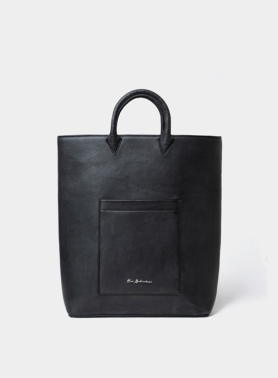 Сумка Han Kjøbenhavn Leather Tote Bag Black