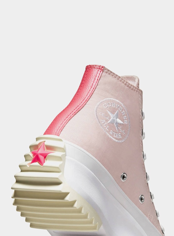 Кеды Converse Run Star Hike Pink/Floral