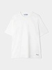 Футболка Sunnei Classic Small Logo Print Off White