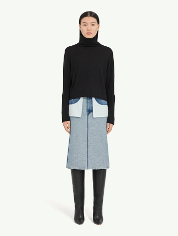 Женский свитер MM6 Maison Margiela Turtleneck Black