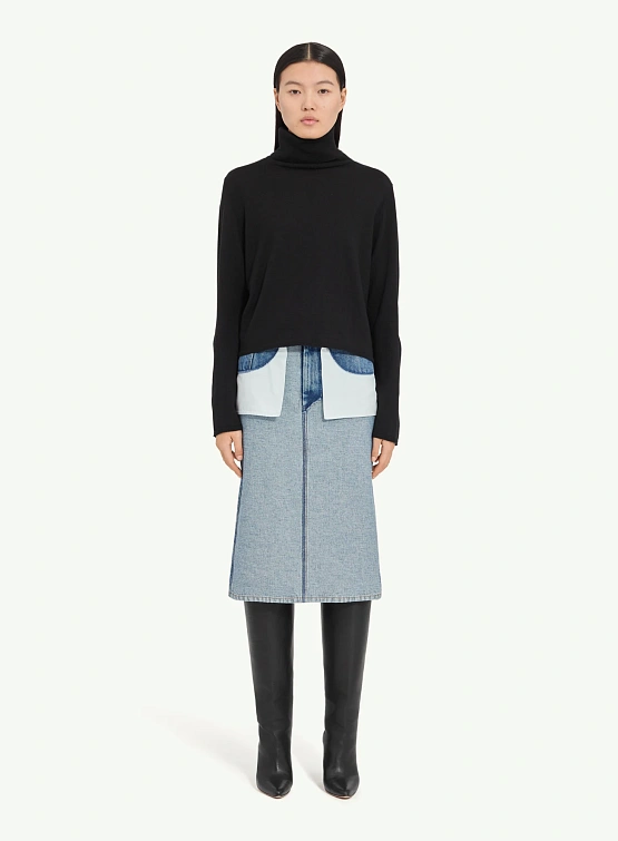 Женский свитер MM6 Maison Margiela Turtleneck Black