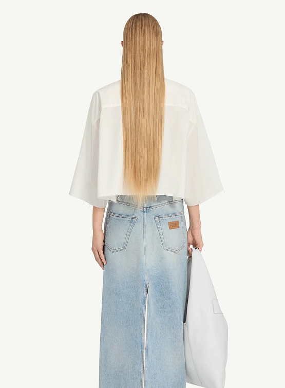 Женская рубашка MM6 Maison Margiela White