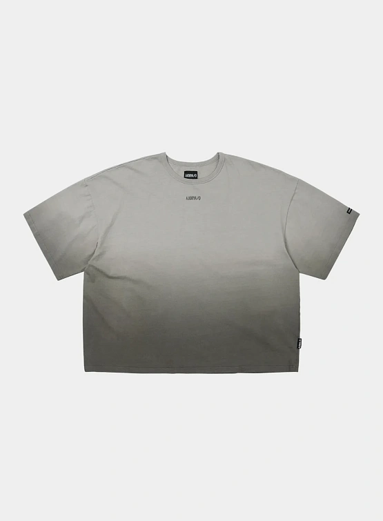 Футболка AJOBYAJO Gradation Washed Charcoal