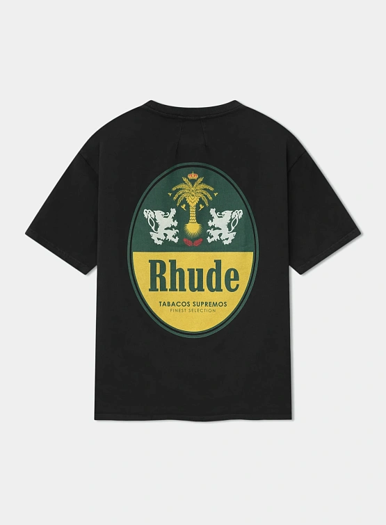 Футболка RHUDE Tabaco Vtg Black