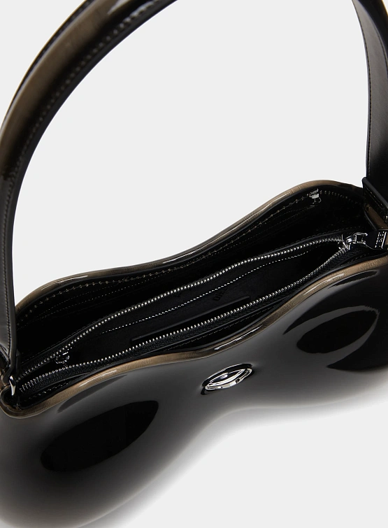 Женская сумка Diesel Double-D Shoulder Black/Anthracite