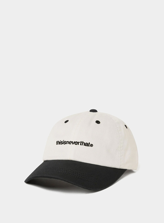 Кепка thisisneverthat T-Logo Cap Ivory/Black