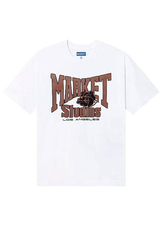 Футболка MARKET Bulldogs T-Shirt White