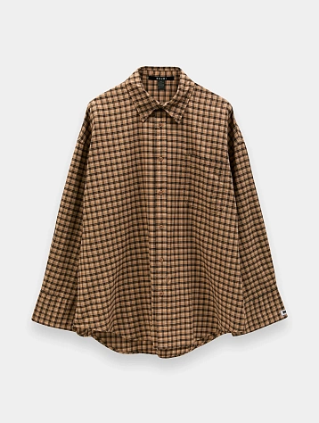 Рубашка Ksubi Astra Tan Plaid Multi