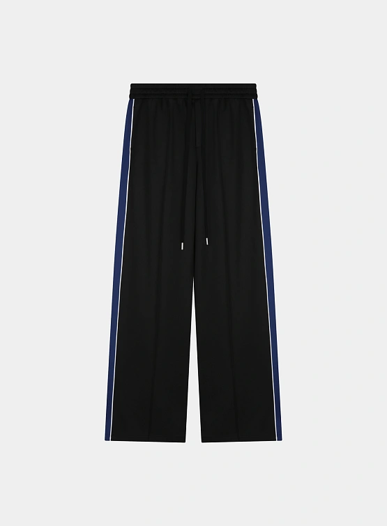 Брюки System Contrast Color Block Banding Black