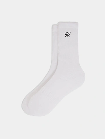 Носки Walk In Paris Crest White