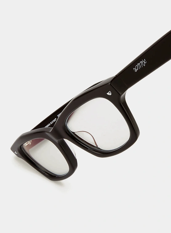 Очки Bonnie Clyde Room Service Dark Brown & Clear Lens