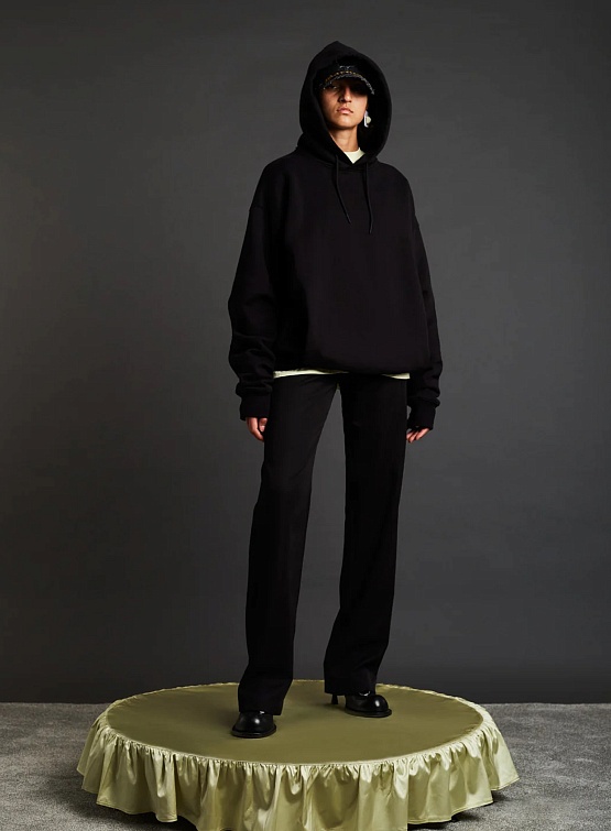 Martine Rose Classic Hoodie Black Martine Rose Studio Slow