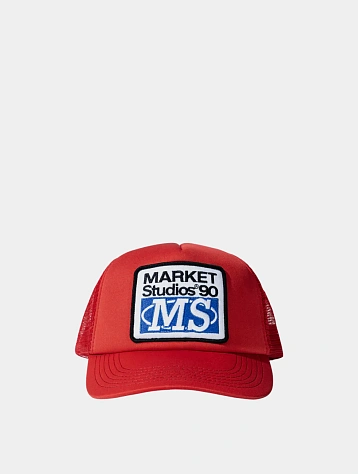 Кепка MARKET 90 DEGREES TRUCKER HAT Red