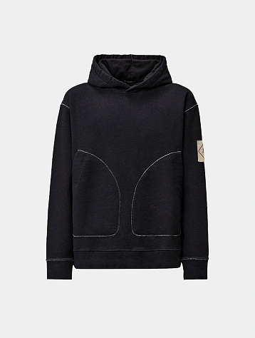 Худи C.P. Company Indigo Fleece Hooded Denim Norma