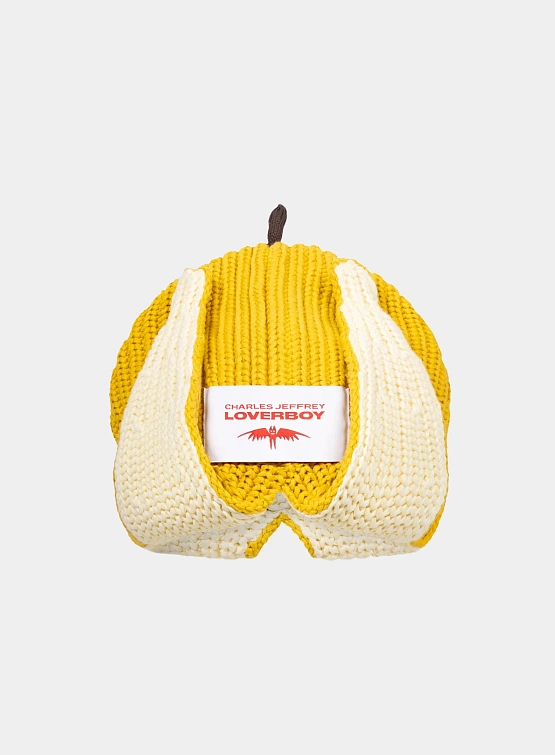 Шапка Charles Jeffrey Loverboy Chunky Banana Yellow