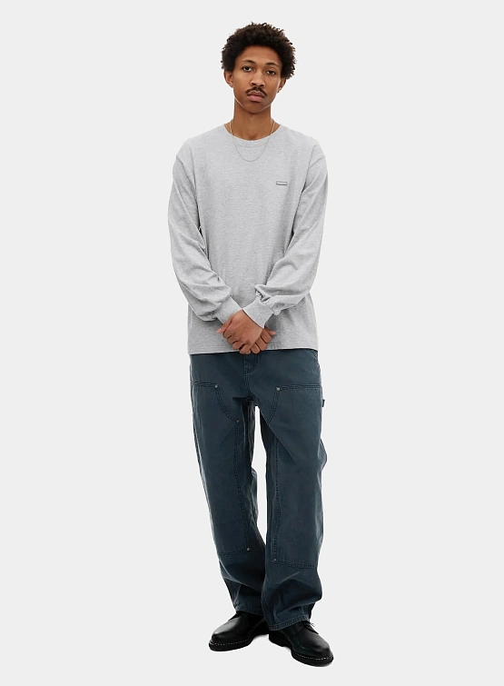 Брюки thisisneverthat Washed Carpenter Pant Navy