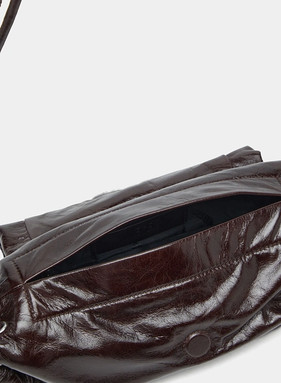 Сумка Diesel Scrunch-D Shoulder S Brown