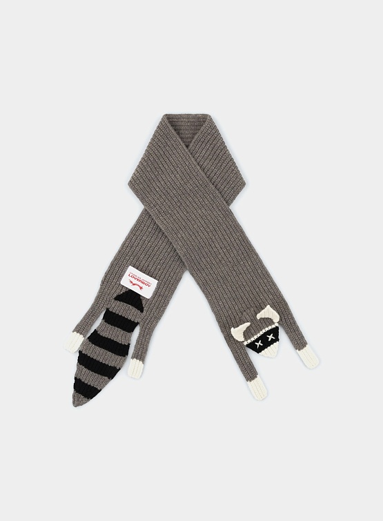 Шарф Charles Jeffrey Loverboy Animal Scarf Raccoon