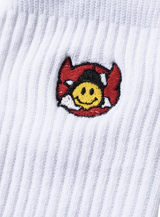 Носки MARKET Smiley Inner Peace White