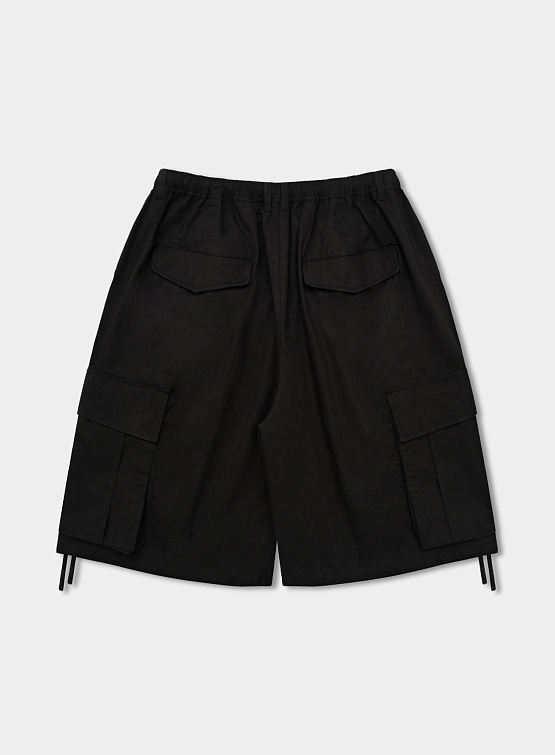 Шорты ANGLAN Field Wide Cargo Half Pants Black