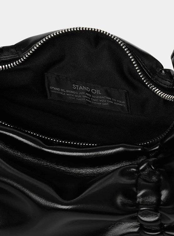 Женская сумка STAND OIL Pleats Black