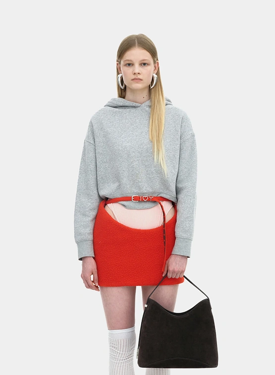 Сумка OSOI Egg Hobo Suede Mocha