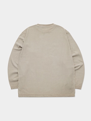Лонгслив LMC Overdyed Univ Long Slv Tee Beige