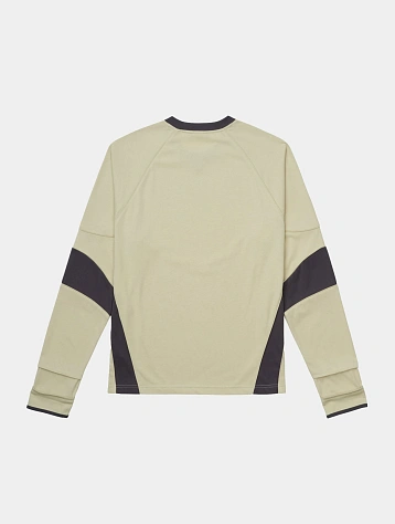 Лонгслив SAN SAN GEAR Piping Block Long Sleeves Yellow