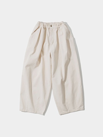 Брюки Uniform Bridge Balloon Crop Chino Natural