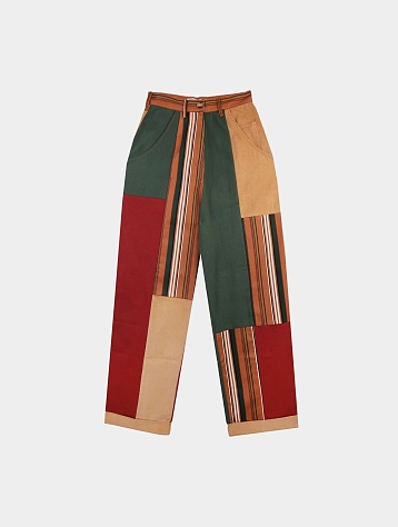 Женские брюки LF Markey Rhode Trousers Patchwork Stripe