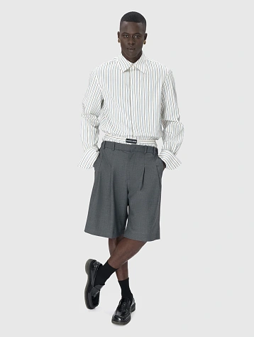 Шорты Marine Serre Regenerated Tailoring Grey