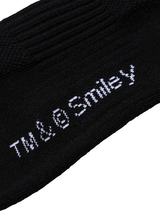Носки MARKET Smiley Small Patch Black